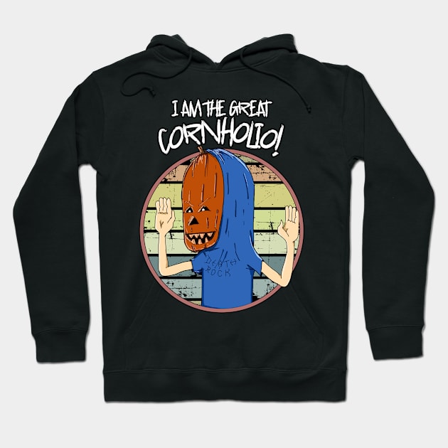 Halloween Cornholio Hoodie by DeathAnarchy